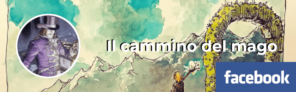 Banner gruppo facebook Il cammino del mago